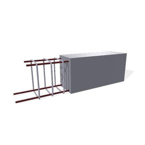 spreadsheet for concrete section check, under flexural, shear and torsion forces, Eurocode 2, ACI, AASHTO